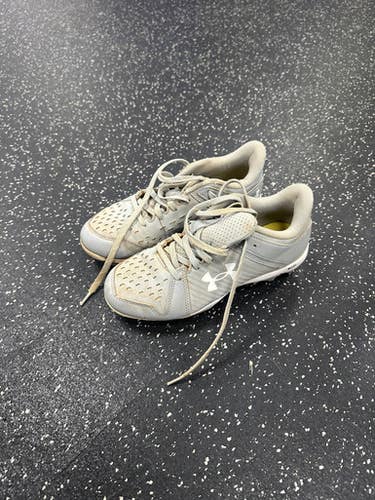 Used Under Armour BB/SB Cleats Black Junior 04.5 11849-S000032972