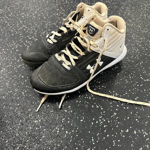 Used Under Armour BB/SB Cleats Black Senior 6 11849-S000032970