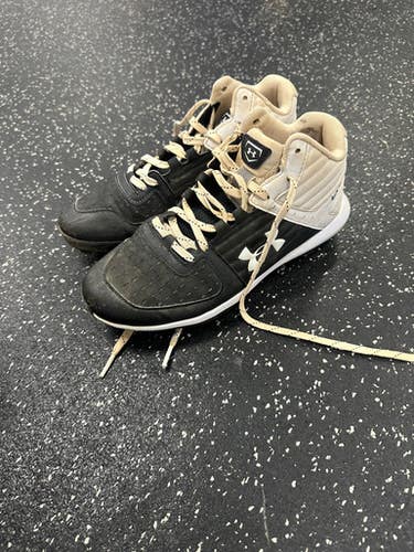 Used Under Armour BB/SB Cleats Black Senior 6 11849-S000032970