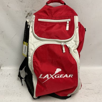 Used LAXPACK LACROSSE BACKPACK Player Backpack Red And White 11855-S000193245