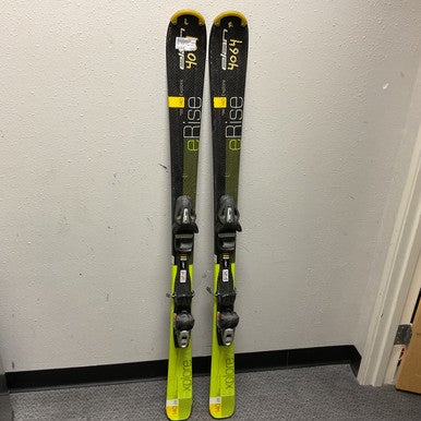 Used Elan XPLORE 76 Boys DH Ski/Binding Optic Yellow 140 cm 11855-S000193334