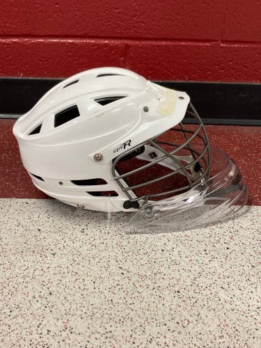 Youth Goalie Cascade CPV-R XS Helmet | Goalie Throat Guard Included
