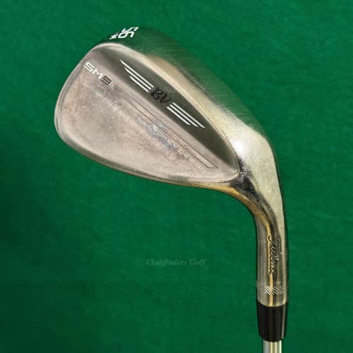 Titleist Vokey SM9 Brushed Steel 56-8M 56 Sand Wedge DG 120 X100 TI Extra Stiff