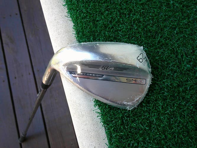 Titleist BV SM10 Chrome 62.08M* Lob Wedge w/ Wedge Flex - LEFTY