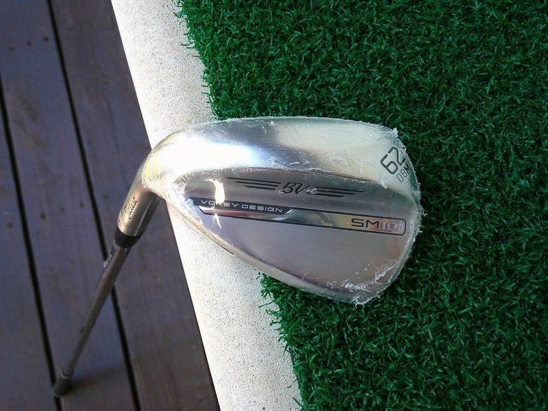 Titleist BV SM10 Chrome 62.08M* Lob Wedge w/ Wedge Flex - LEFTY