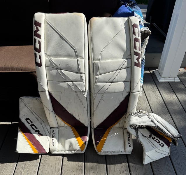 34"+2 CCM Extreme Flex 6 Pro Regular Goalie Full Set (Used)
