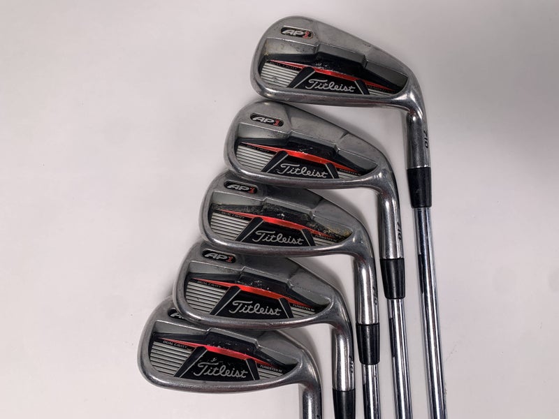 Titleist 710 AP1 Iron Set 6-PW+GW NS Pro 105T Regular Steel Mens RH No 7 iron