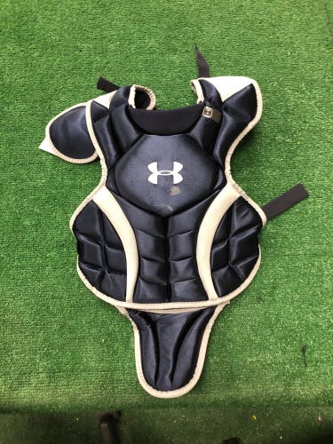 Navy Under Armour Victory Series Catcher's Chest Protector (Used)