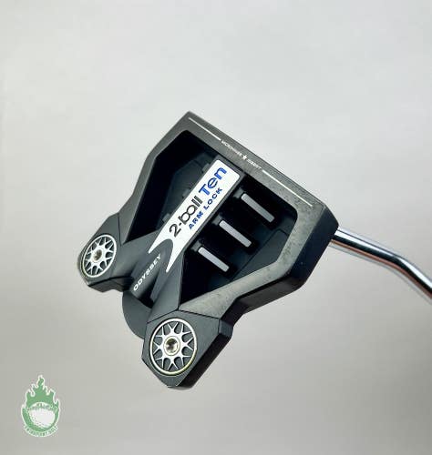 Used Right Handed Odyssey Ten 2-Ball Arm Lock 41" Putter Steel Golf Club