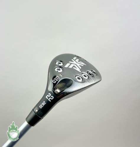 Right Handed PXG 0317X Gen 2 Hybrid 22* TGI 50g Regular Flex Graphite Golf Club