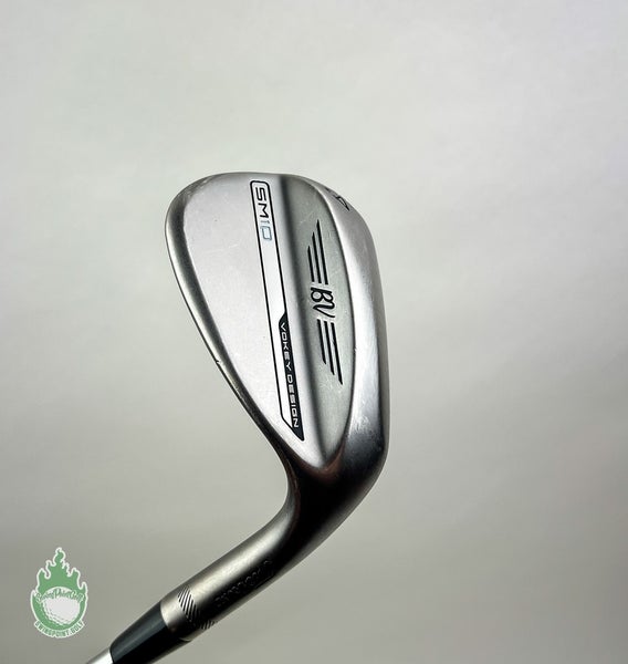 Used Titleist Vokey SM10 Nickel M Grind Wedge 54*-08 Wedge Flex Steel Golf Club