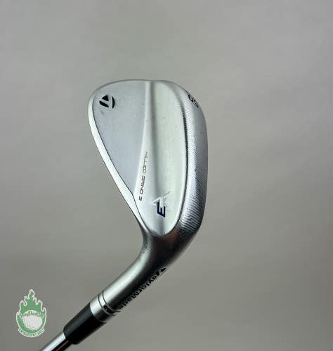 Used Right Handed TaylorMade Milled Grind 3 SB 50*-09 KBS 120g Stiff Flex Steel