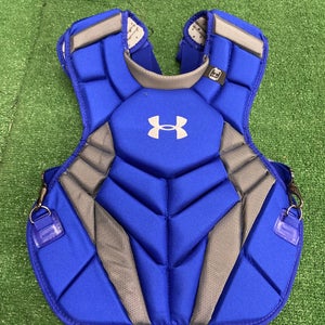 Blue Under Armour Converge II Pro Series Catcher's Chest Protector (New)