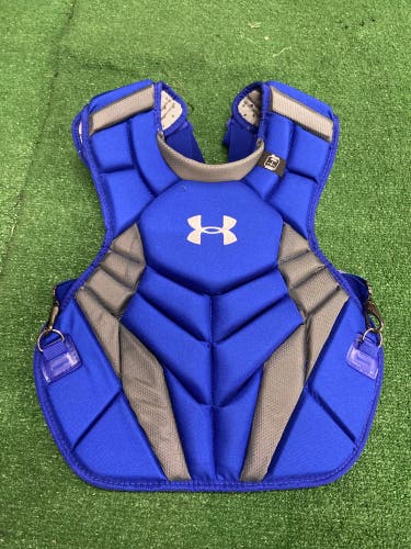 Blue Under Armour Converge II Pro Series Catcher's Chest Protector (New)