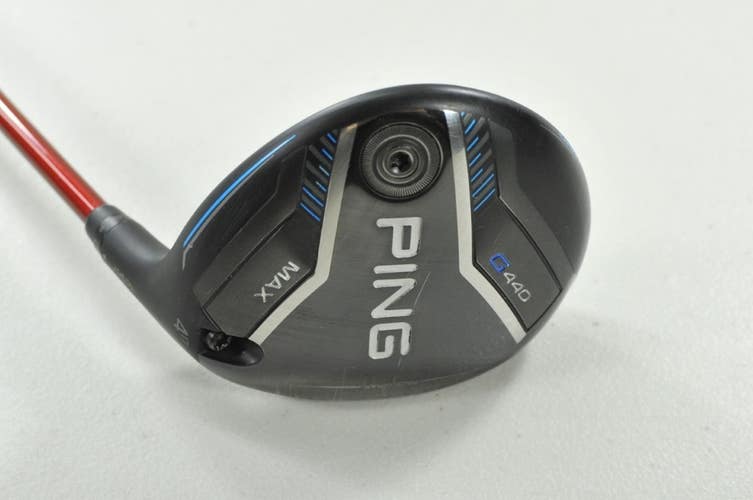 Ping G440 Max 4-17* Fairway Wood Stiff Flex RH Denali Red 6.0 Graphite # 204948