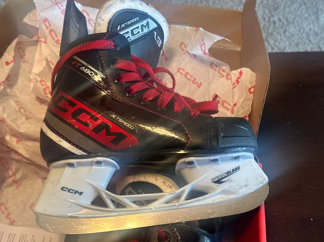 2023 CCM Jetspeed FT680 Hockey Skates Regular Width 13 (Used)