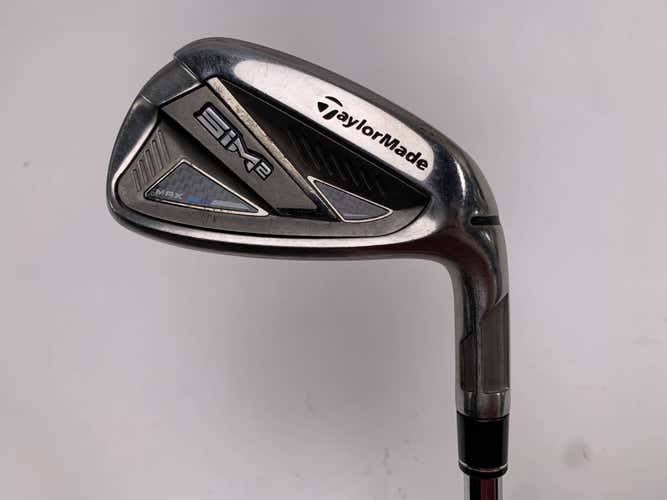 TaylorMade SIM2 MAX Single 8 Iron KBS Max MT 85g Regular Steel Mens RH