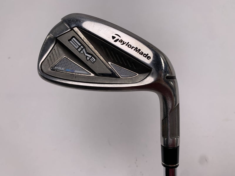 TaylorMade SIM2 MAX Single 8 Iron KBS Max MT 85g Regular Steel Mens RH