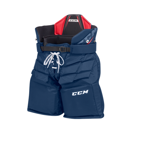 New CCM Navy 1.5 Goalie Pant | Junior L | #191520214364