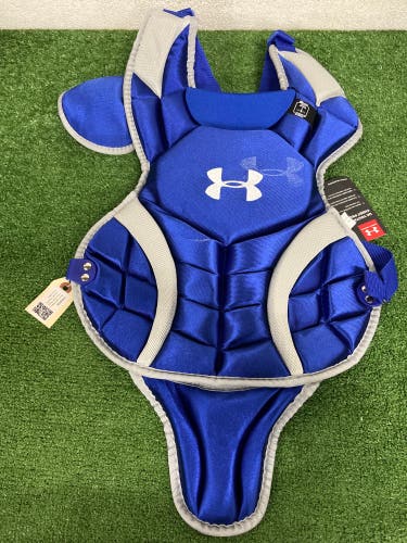 Blue Youth Under Armour Victory Series Catcher's Chest Protector (New)