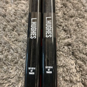 Bauer Nexus Tracer Pro Stock Hockey Stick 87 Flex P88 LH Luke Hughes - 2 Pack