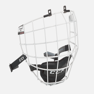 New CCM White FM580 Hockey Cage | Senior L | #884899901927