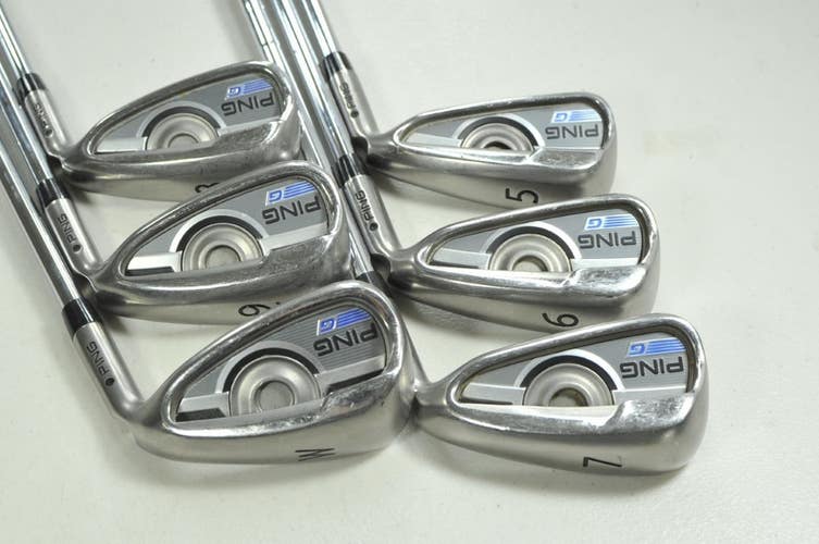 Ping G Series 5-W Iron Set Stiff Flex Black Dot Right CFS Distance Steel #204957