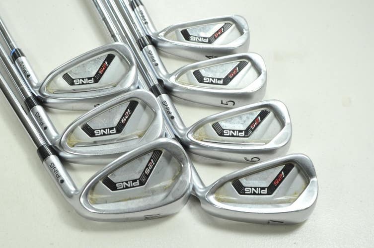 Ping i25 4-W Iron Set Stiff Flex Black Dot Right CFS Steel # 204955