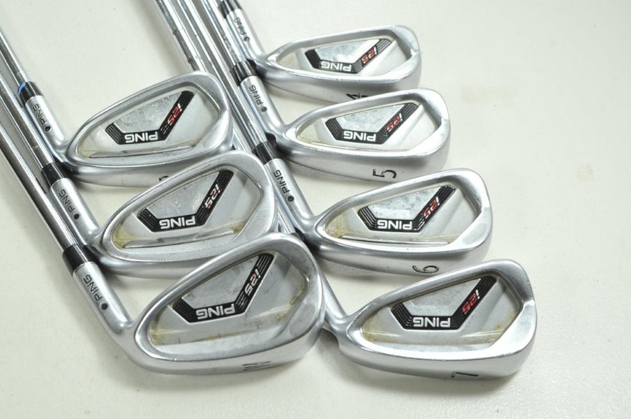 Ping i25 4-W Iron Set Stiff Flex Black Dot Right CFS Steel # 204955