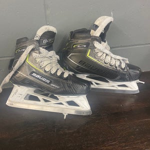 2021 Bauer Elite Hockey Goalie Skates Size 3.5 (Used)