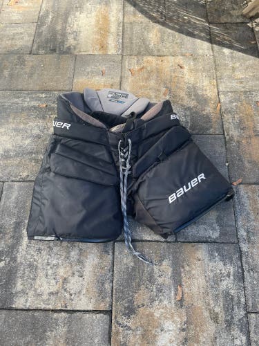 Senior Small Bauer Elite Hockey Goalie Pants (Used)