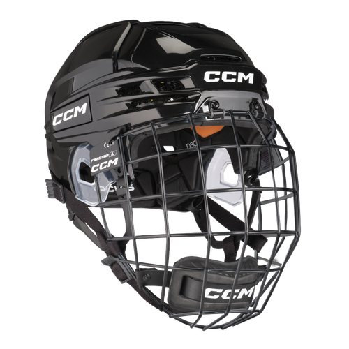 New CCM Black Tacks 720 Helmet Combo | Senior L | #191520624590