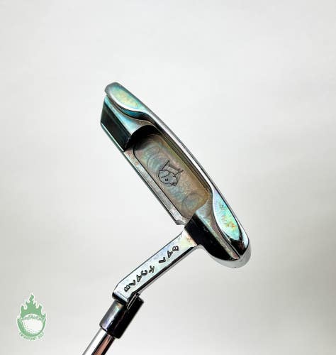 Rare Used Right Handed Black Lab Golf 33.75" Putter Steel Golf Club