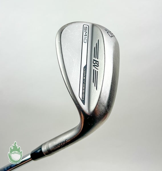 Used Titleist Vokey SM10 Nickel M Grind Wedge 60*-08 Wedge Flex Steel Golf Club