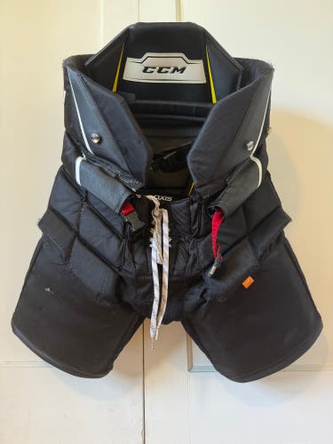 Senior Large CCM Axis pro Hockey Goalie Pants (Used)