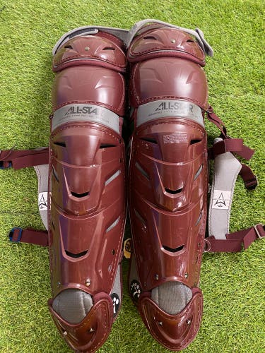 All Star System 7 Axis Catcher's Leg Guard (Used)