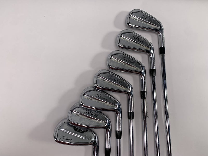 Titleist T200 2023 Iron Set 4-PW True Temper AMT Red S300 Stiff Steel Mens RH