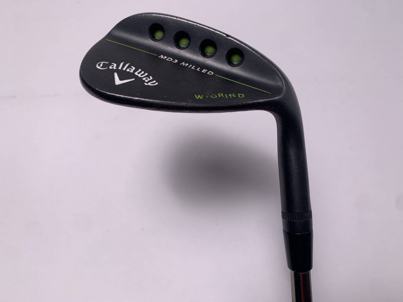 Callaway MD3 Milled Black W-Grind Sand Wedge 54* 12 UST Mamiya Mens RH