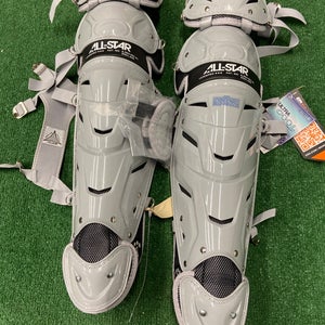 Gray All Star System 7 Catcher's Leg Guard (New)