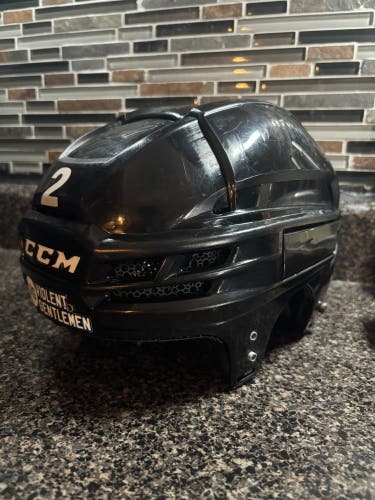Large CCM Super Tacks X Helmet Pro Stock (Used)