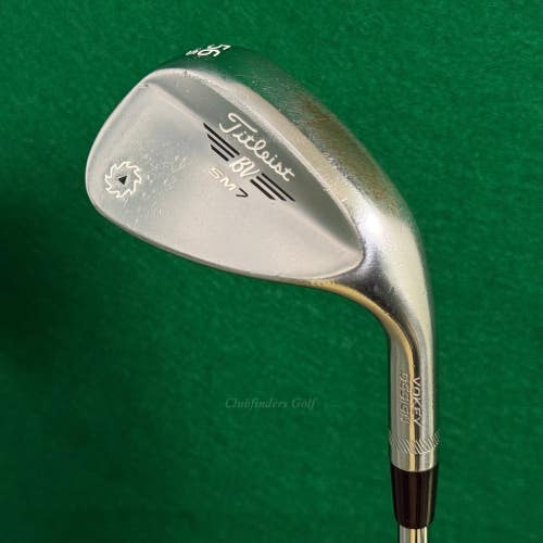 Titleist Vokey SM7 Chrome 56-10S 56 Sand Wedge Vokey Design Steel Wedge Flex