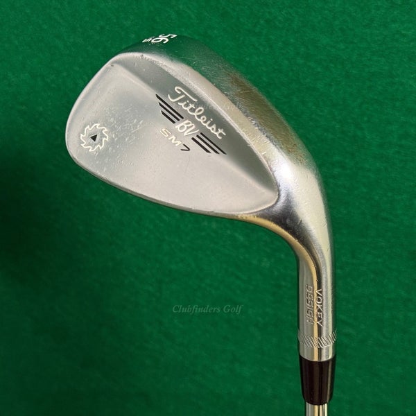 Titleist Vokey SM7 Chrome 56-10S 56 Sand Wedge Vokey Design Steel Wedge Flex