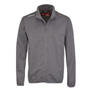 New CCM Dark Grey Lightweight Rink Suit Jacket | Youth XL | #191520399443