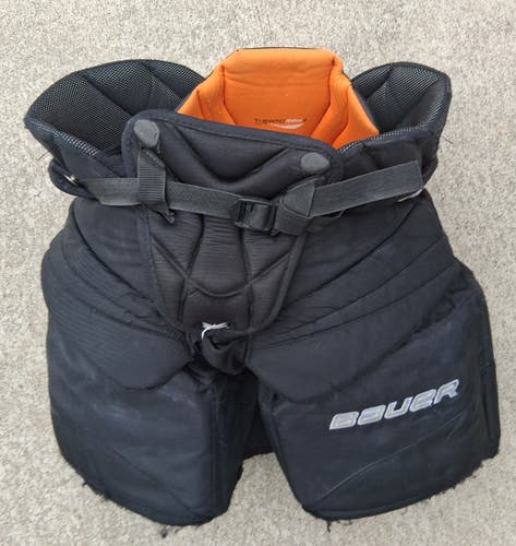 Senior Small Bauer Pro Hockey Goalie Pants (Used)