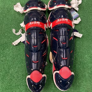 Blue All Star System 7 Catcher's Leg Guard (New)