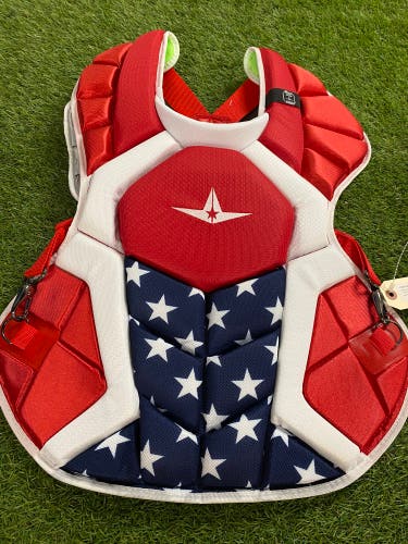 USA All Star System 7 Axis Catcher's Chest Protector (New)