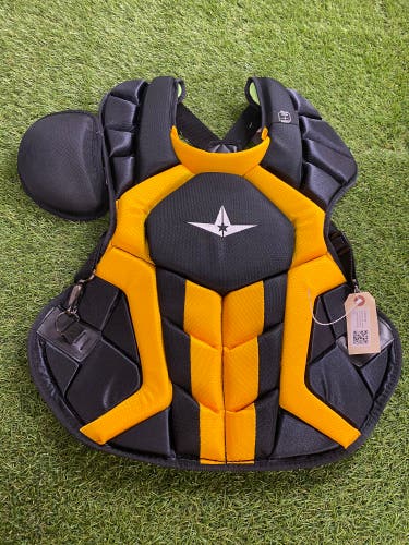 Black All Star System 7 Axis Catcher's Chest Protector (New)