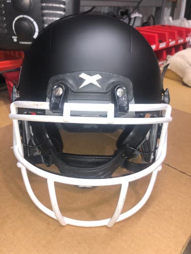 USED XENITH X2E+ ADULT FOOTBALL HELMET - MEDIUM - FLAT BLACK