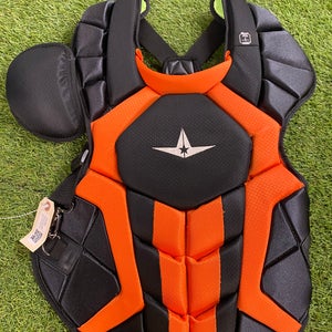 Black All Star System 7 Axis Catcher's Chest Protector (New)