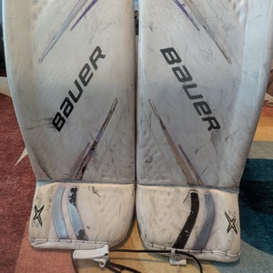 32" Bauer Vapor 2X Pro Goalie Leg Pads senior (x-small) (Used)